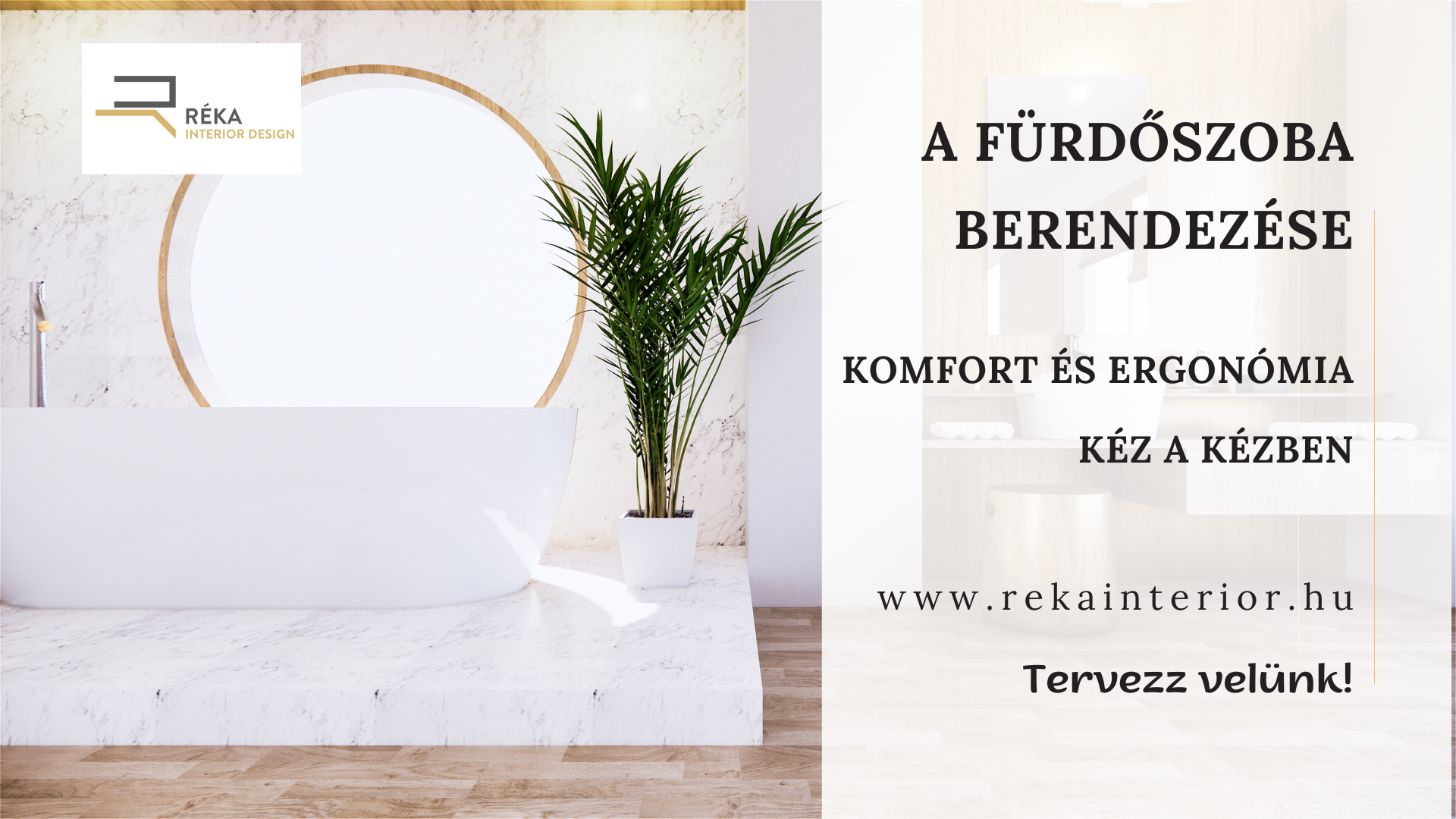 A fürdőszoba berendezése